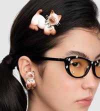 YVMIN - Kitten Hair Clip Brown
