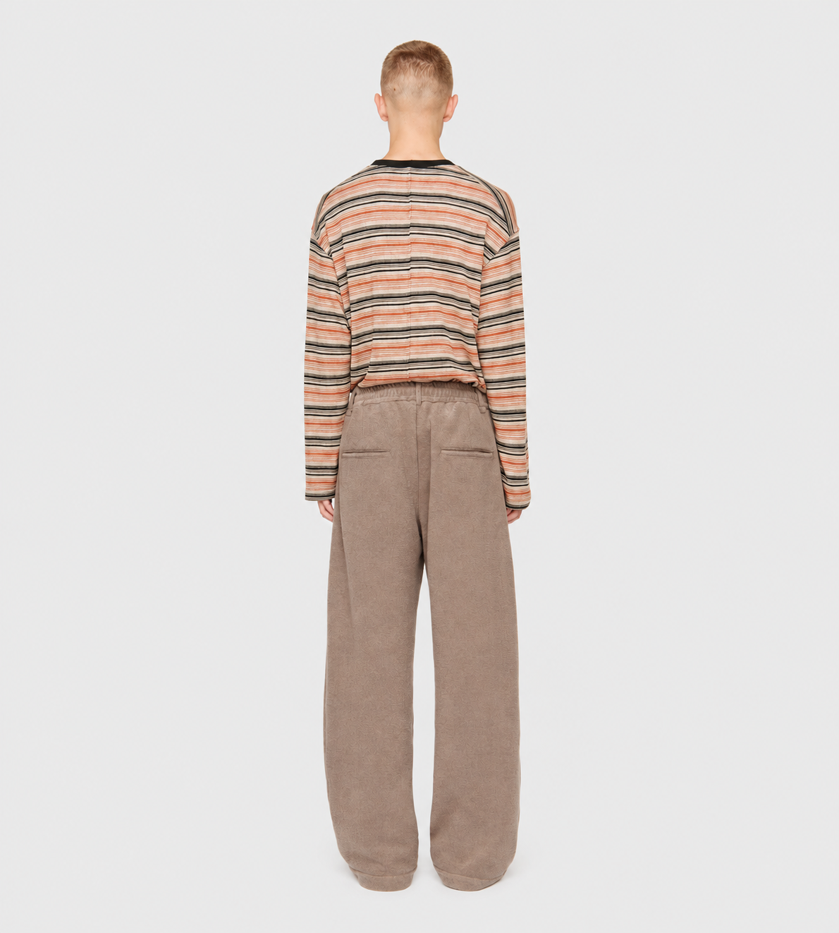 SONG FOR THE MUTE - Fleece Relaxed Lounge Pant Mauve