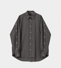 UJOH - Full Open Shirt Charcoal