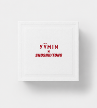 YVMIN - Yvmin X Shushu/Tong Relied Bowknot Square Earring Silver
