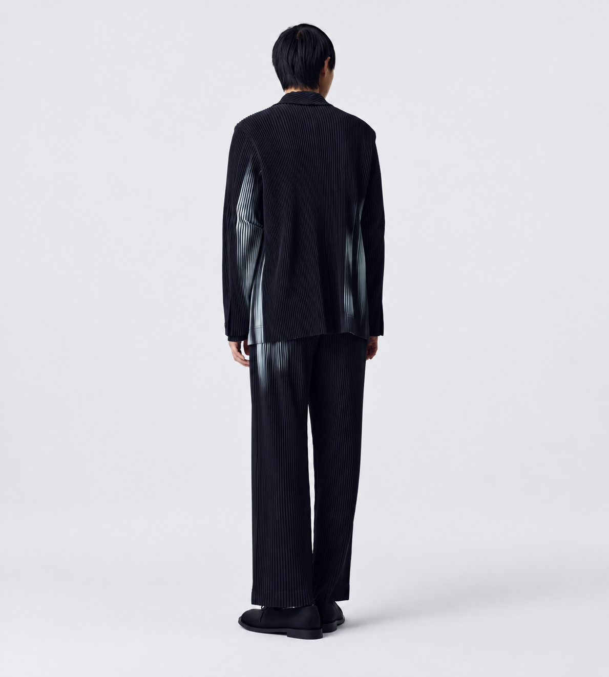 In the Shadow Pleated Jacket Shadow Black