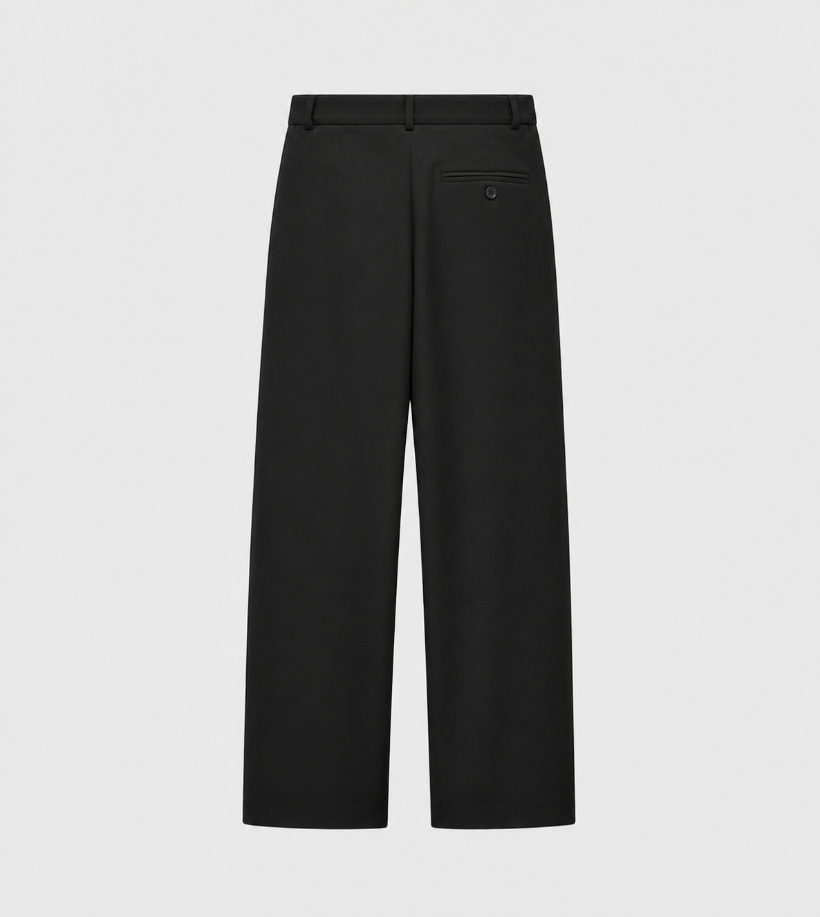 LITKOVSKA - Deconstructed Offset-Zip Pants With Denim Panel Blk/Grey