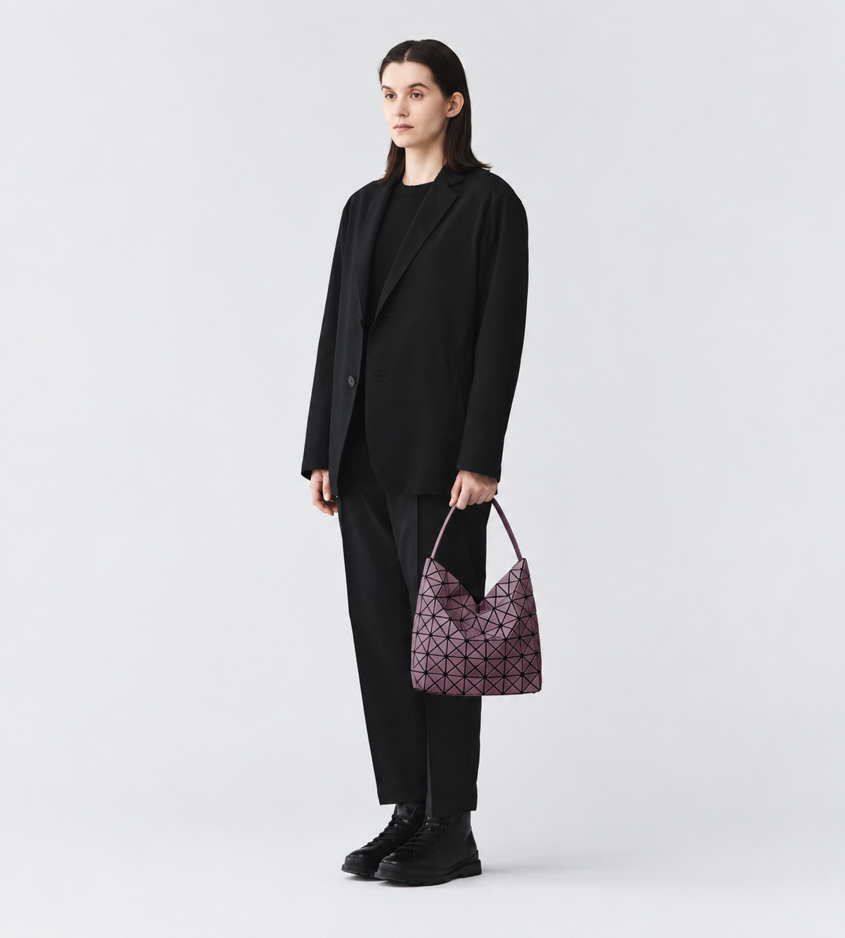 BAOBAO ISSEY MIAYKE - Valley Handbag Burgundy