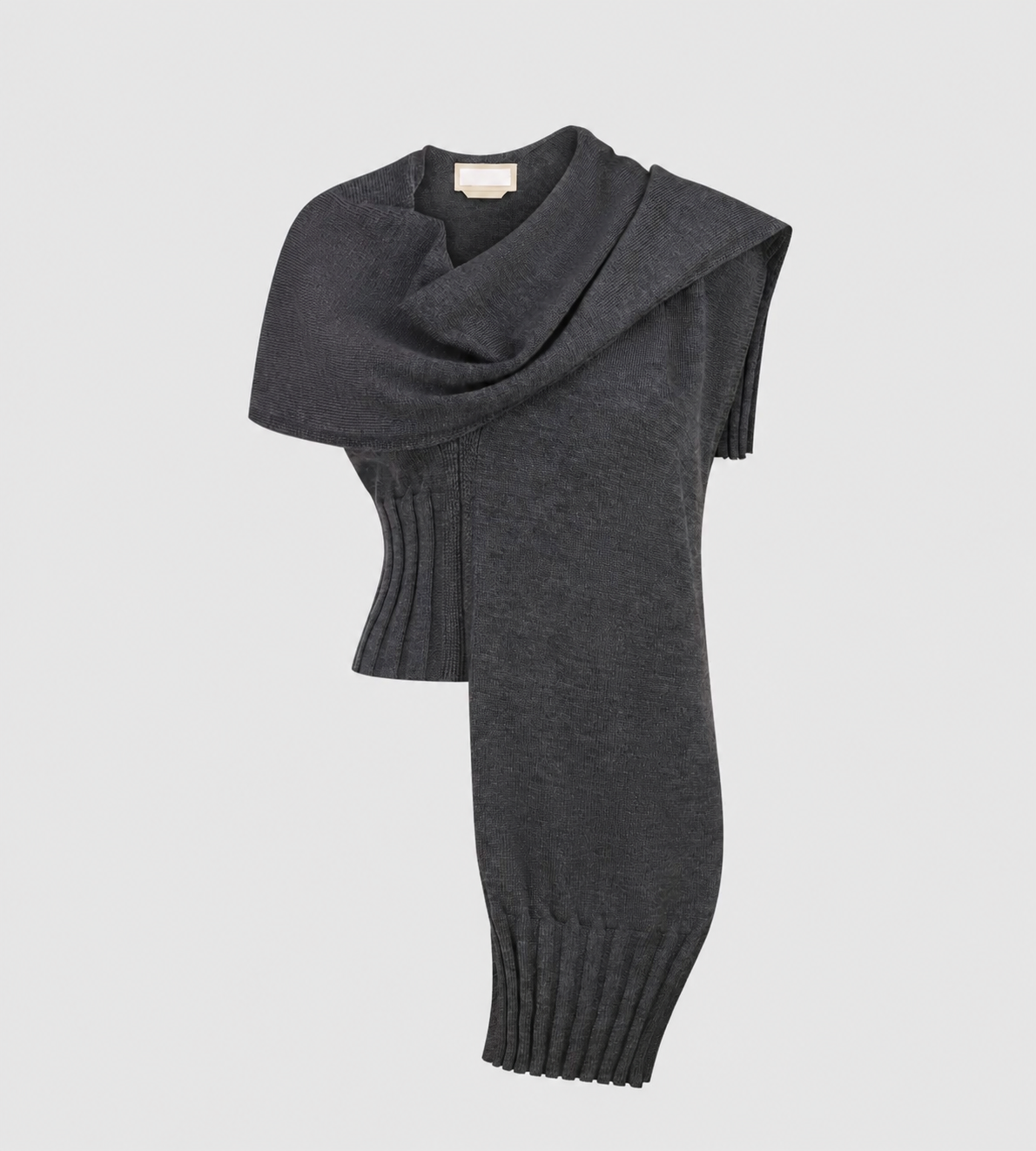 LITKOVSKA - Layered Wool Top In Grey