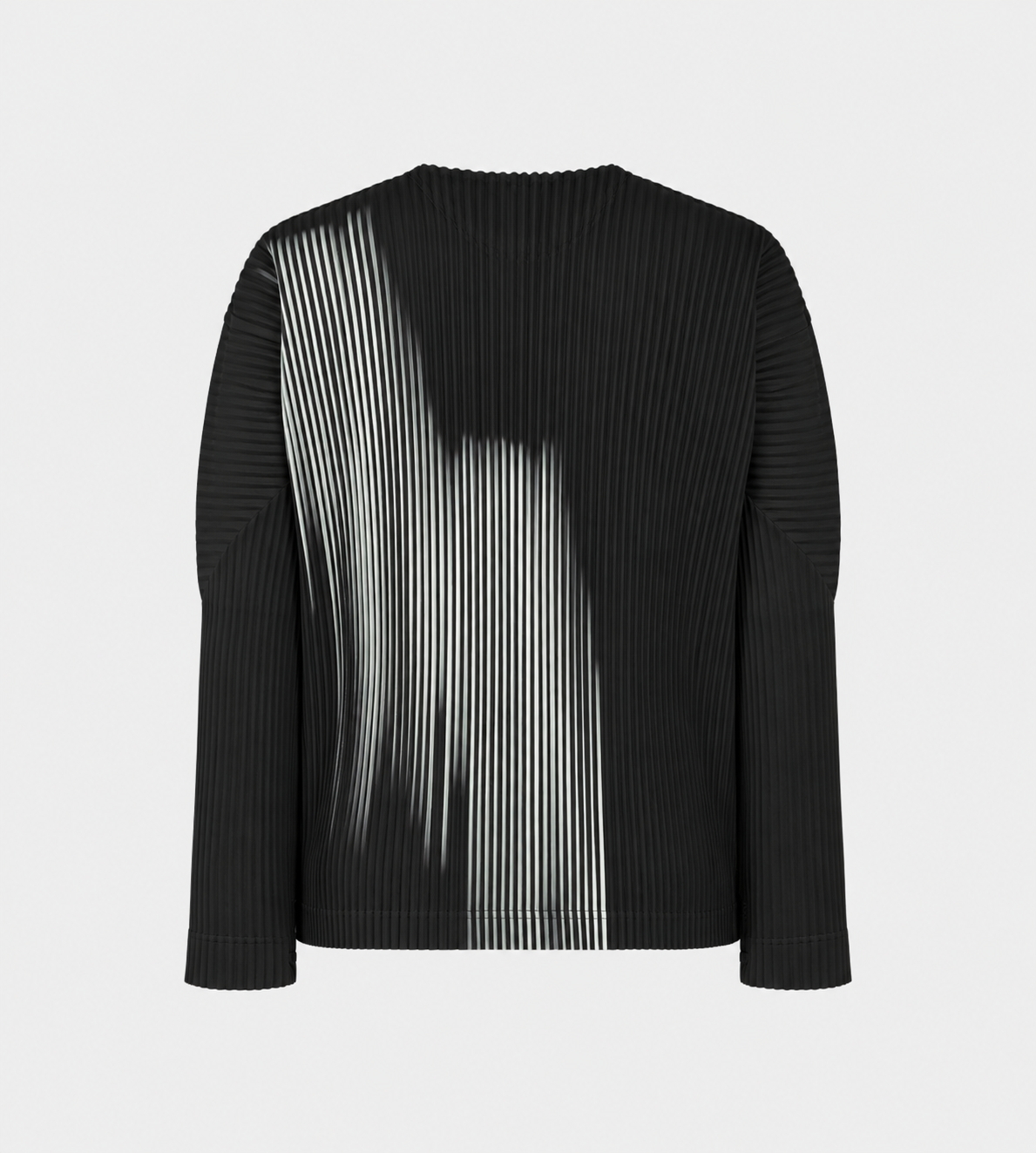 IN THE SHADOW Long-Sleeve Top Blk