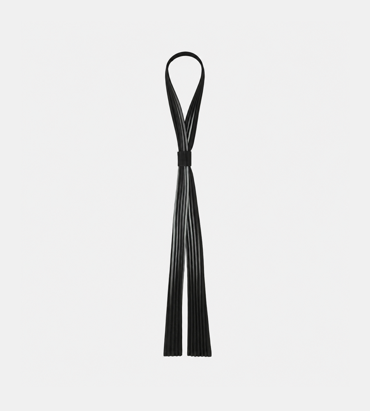 HOMME PLISSE ISSEY MIYAKE - IN THE SHADOW Pleats Tie Blk