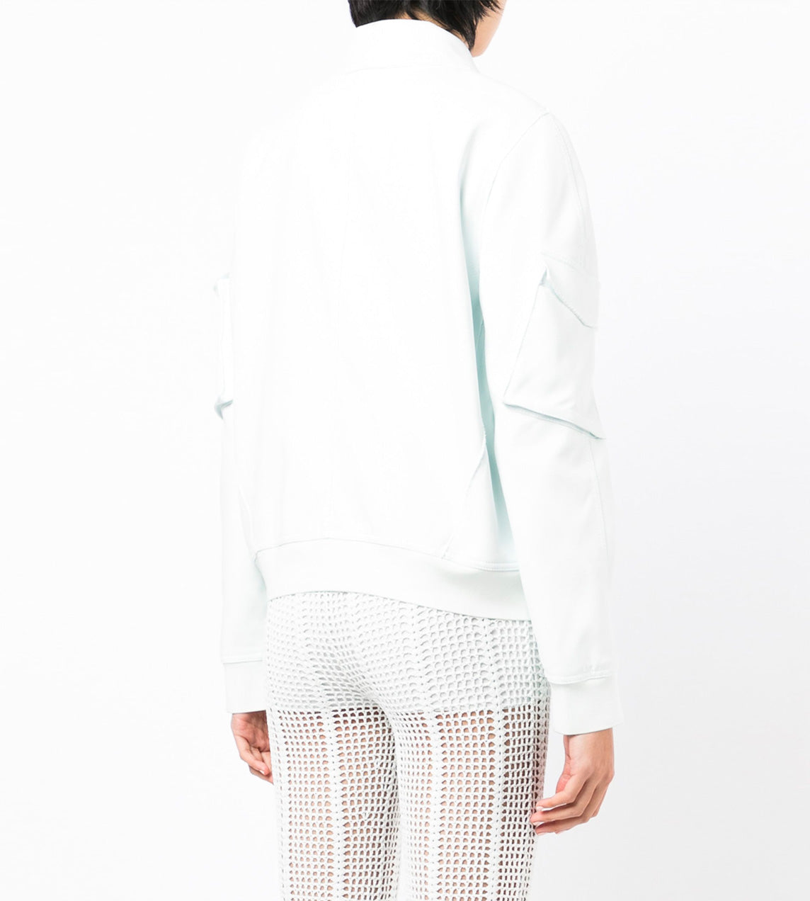 Dion Lee - Bias Cotton Bomber Clear Blue