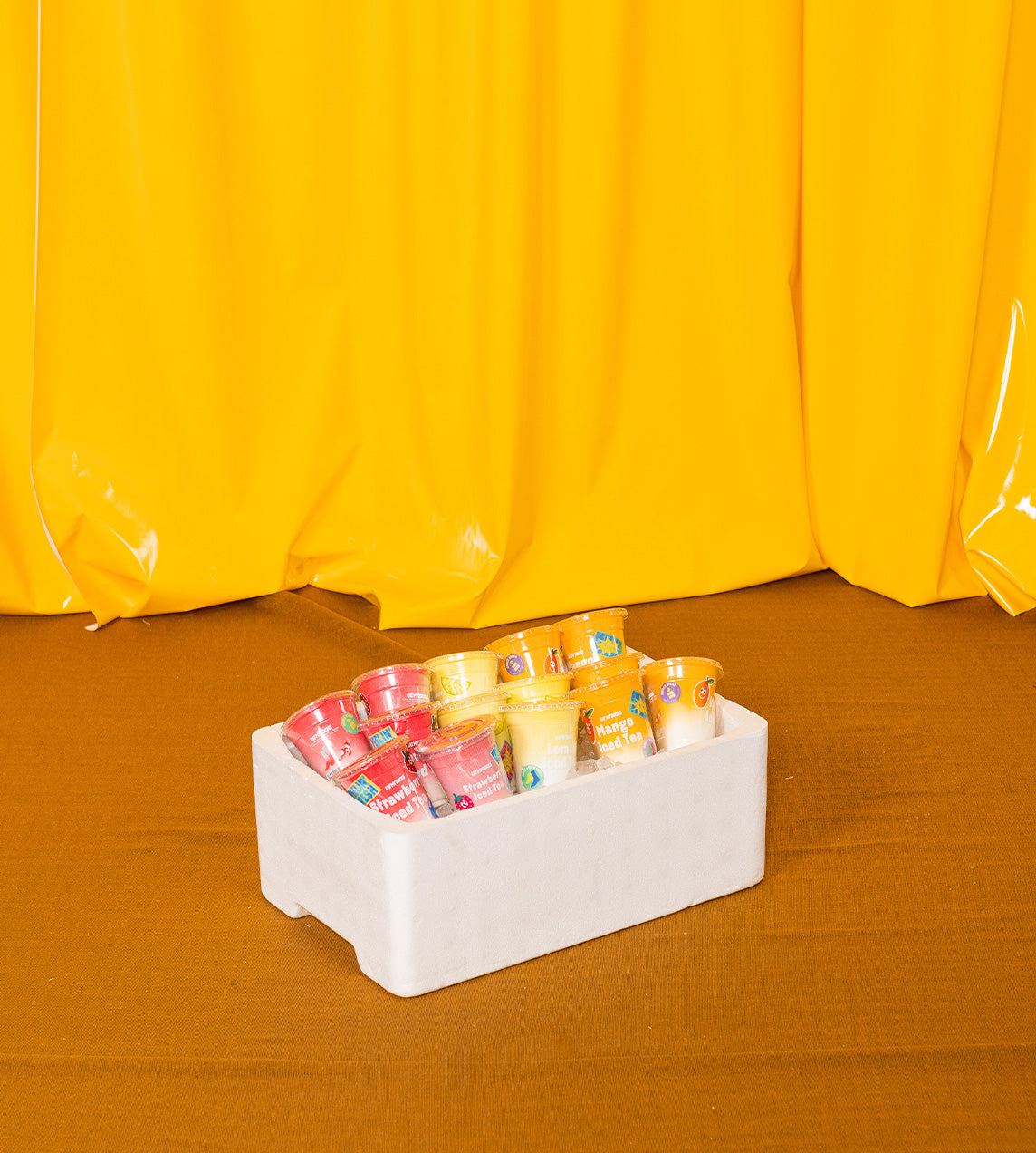 EAT MY SOCKS - Iced Tea Socks Mango - 2 Pair