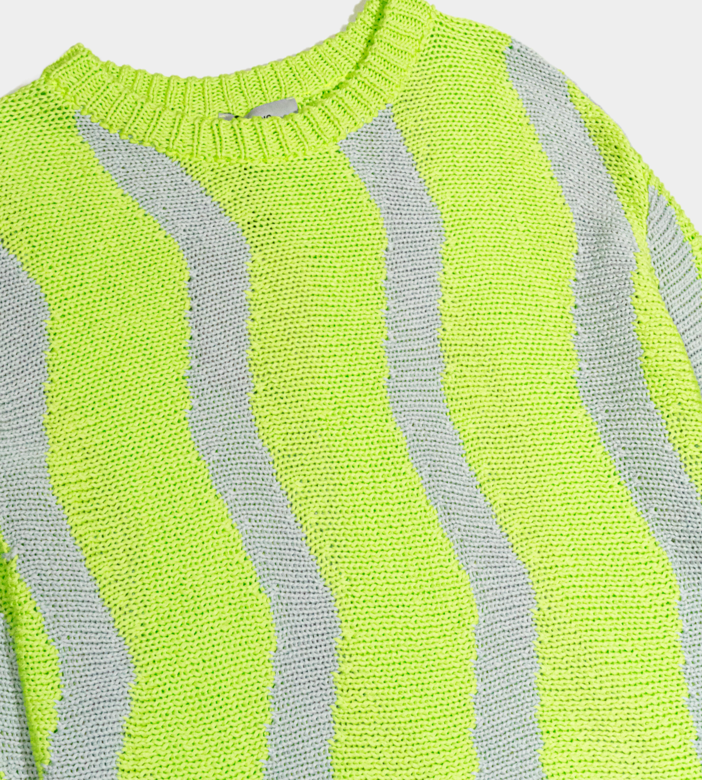 Serapis - Waves Sweater Lime