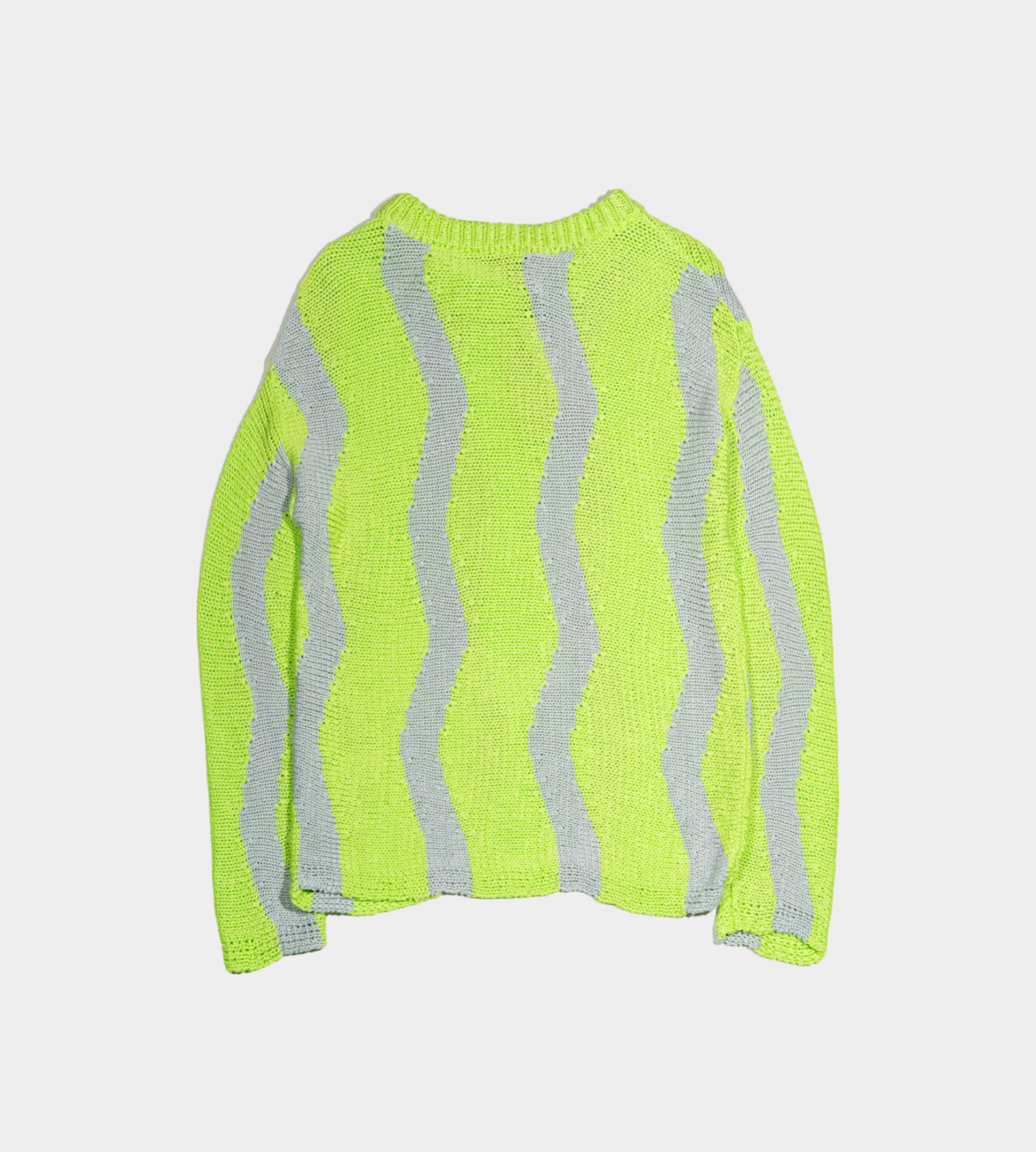 Serapis - Waves Sweater Lime