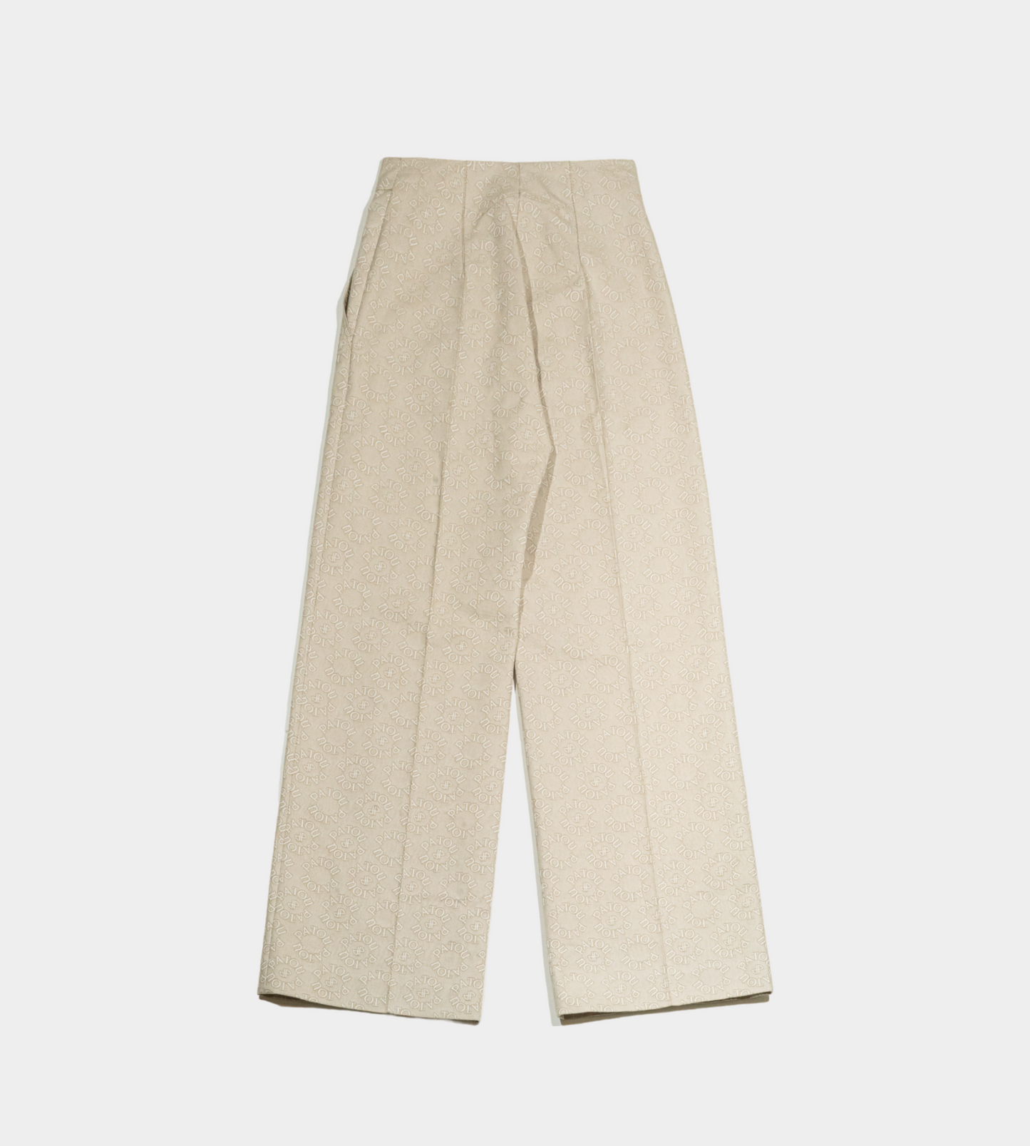 Patou - Medallion Jacquard Trousers Beige