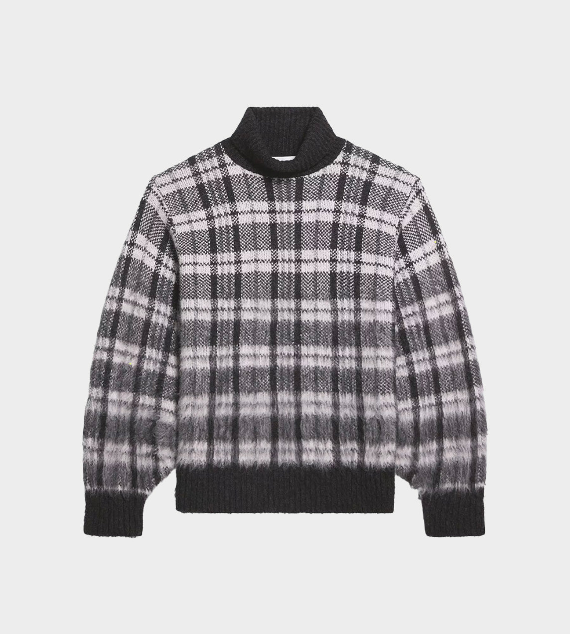 HELMUT LANG - Brushed Turtleneck Blk