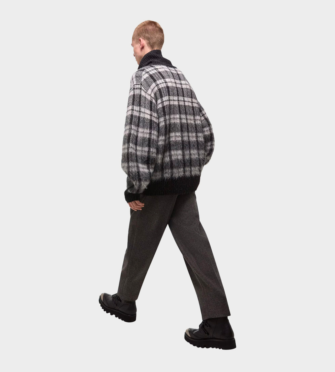 HELMUT LANG - Brushed Turtleneck Blk