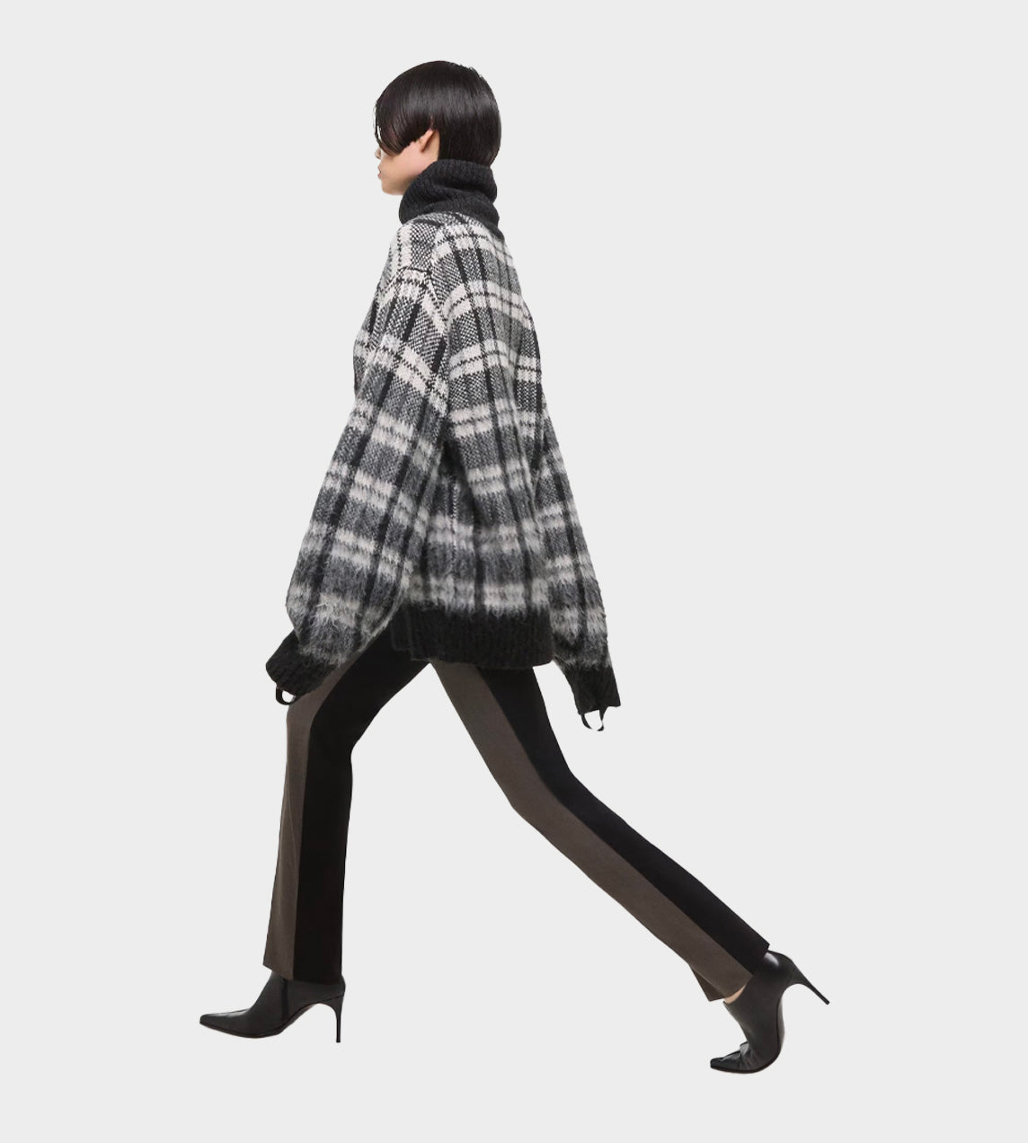 HELMUT LANG - Brushed Turtleneck Blk