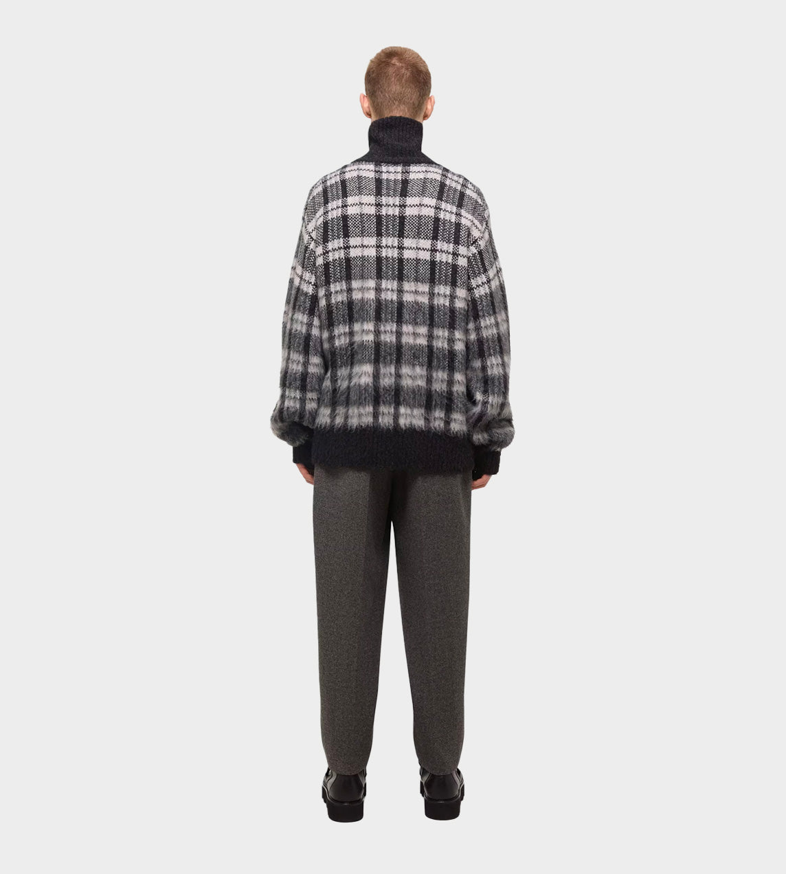 HELMUT LANG - Brushed Turtleneck Blk