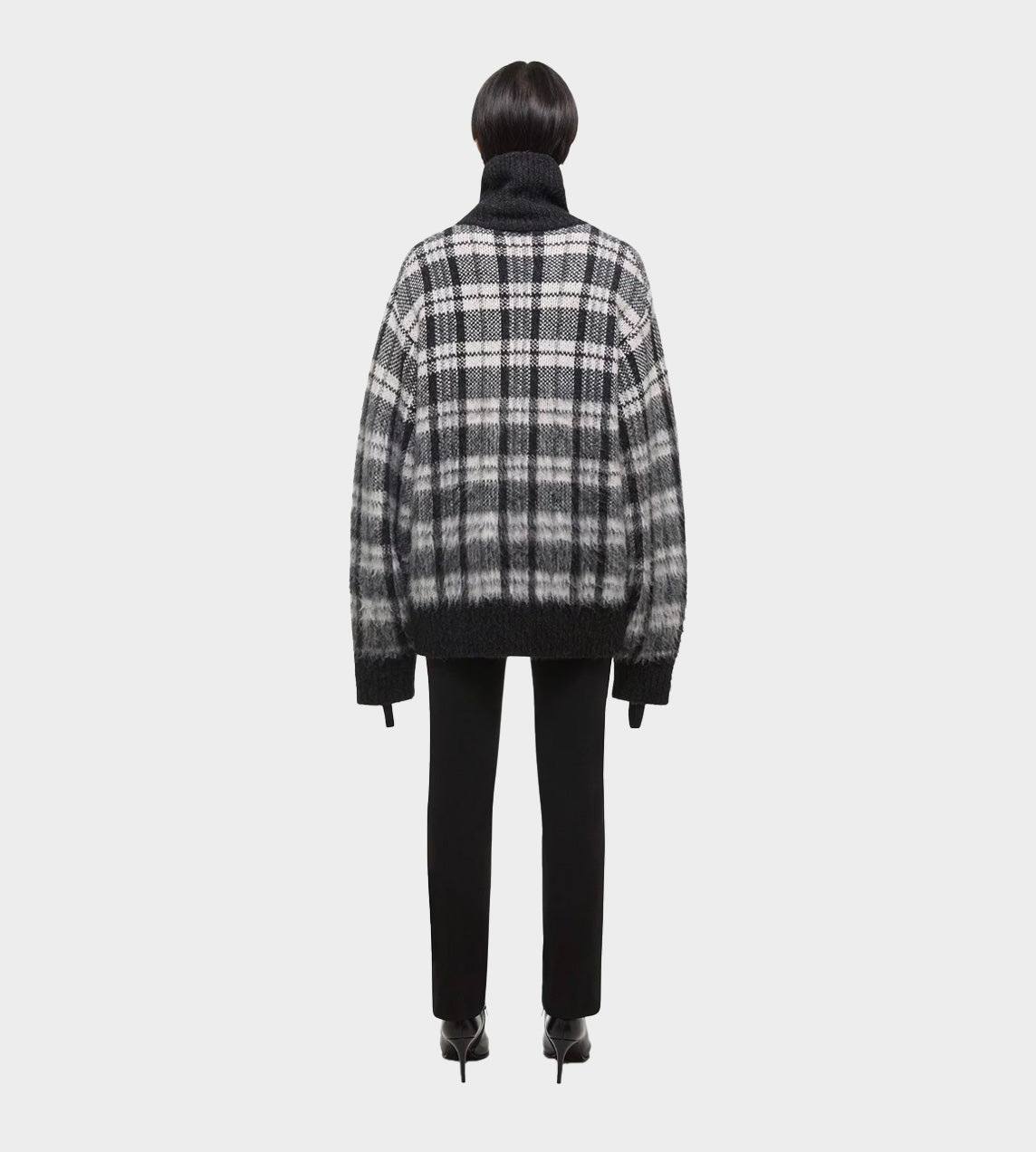 HELMUT LANG - Brushed Turtleneck Blk