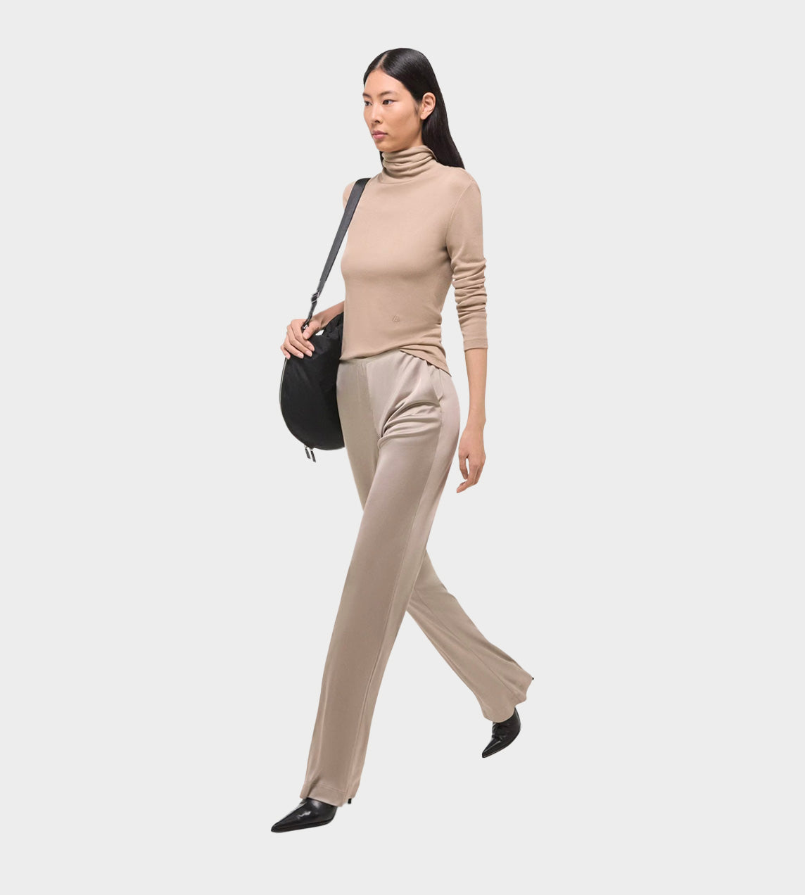 HELMUT LANG - Fluid Car Trousers  Dune