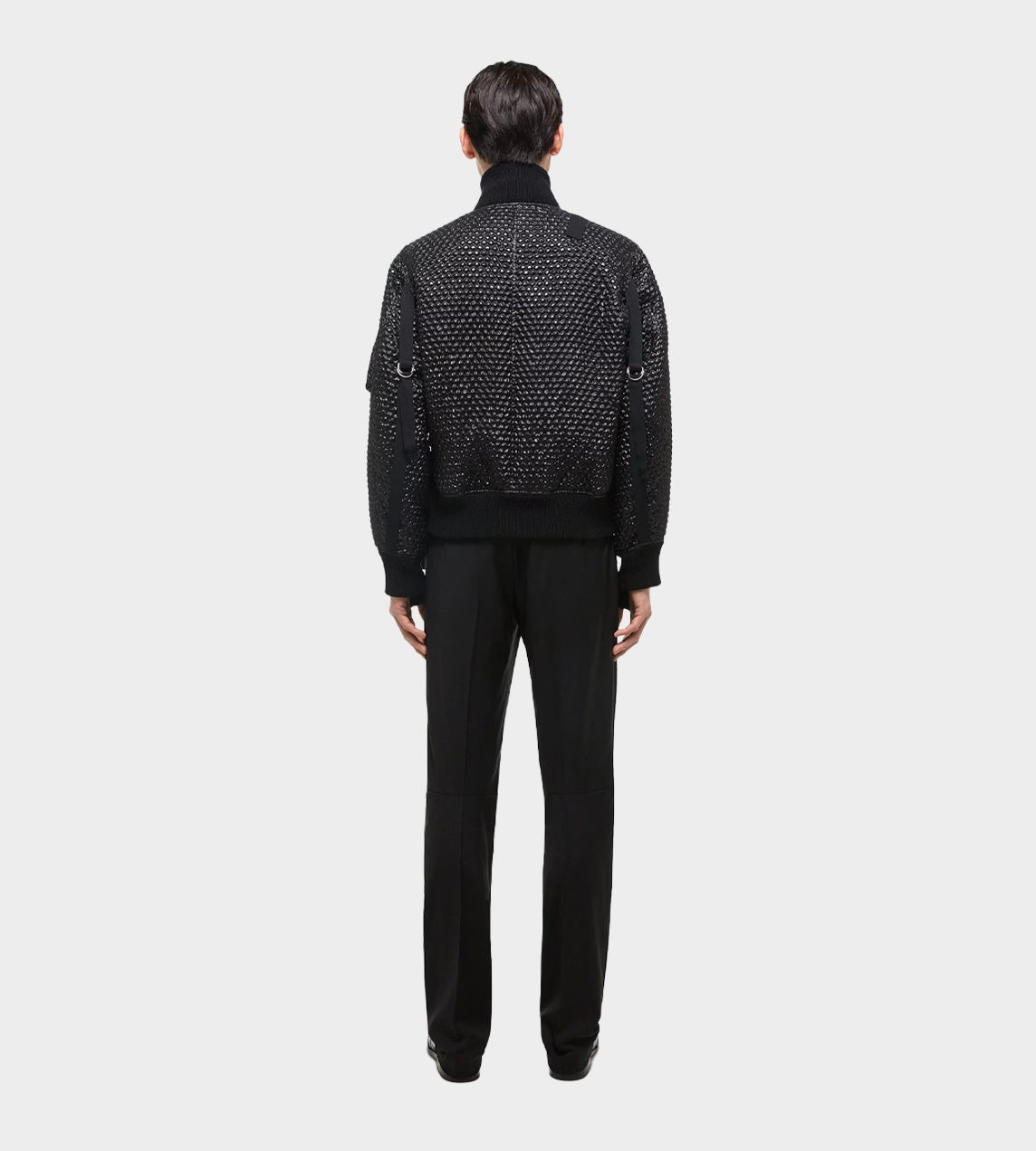 HELMUT LANG -  Bubble Wrap Bomber Blk