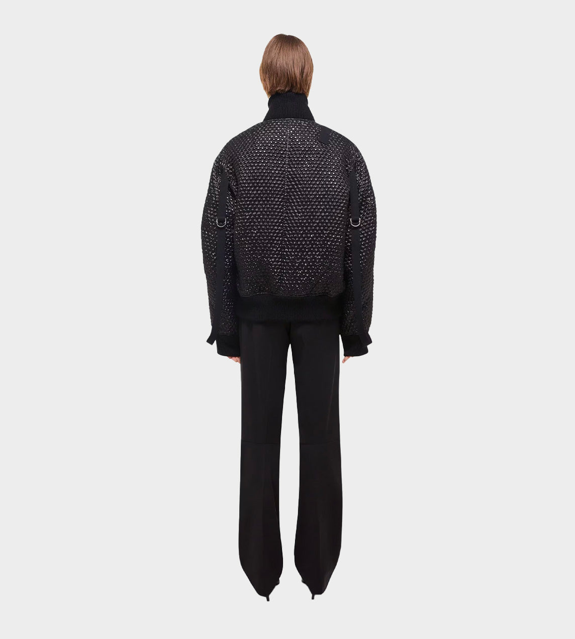 HELMUT LANG -  Bubble Wrap Bomber Blk