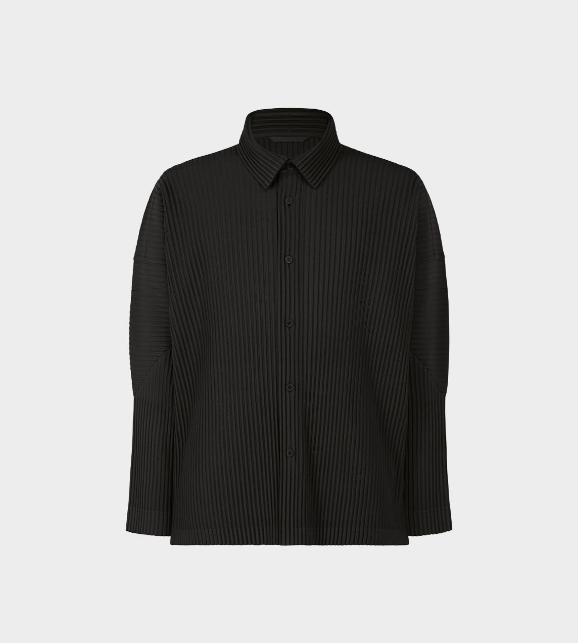 HOMME PLISSE ISSEY MIYAKE - Pleated Button-up Shirt