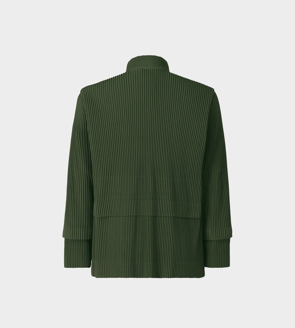 HOMME PLISSE ISSEY MIYAKE - Cargo Pleated Jacket Green