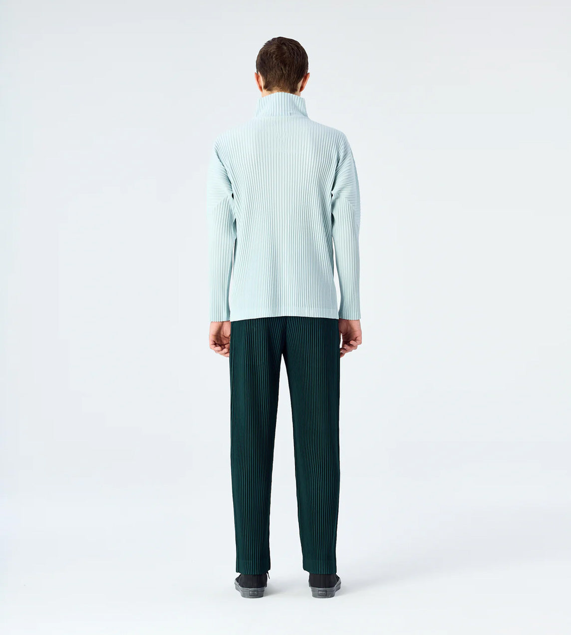 Homme Plisse Issey Miyake - Colour Pleats Straight Leg Pant D.Green