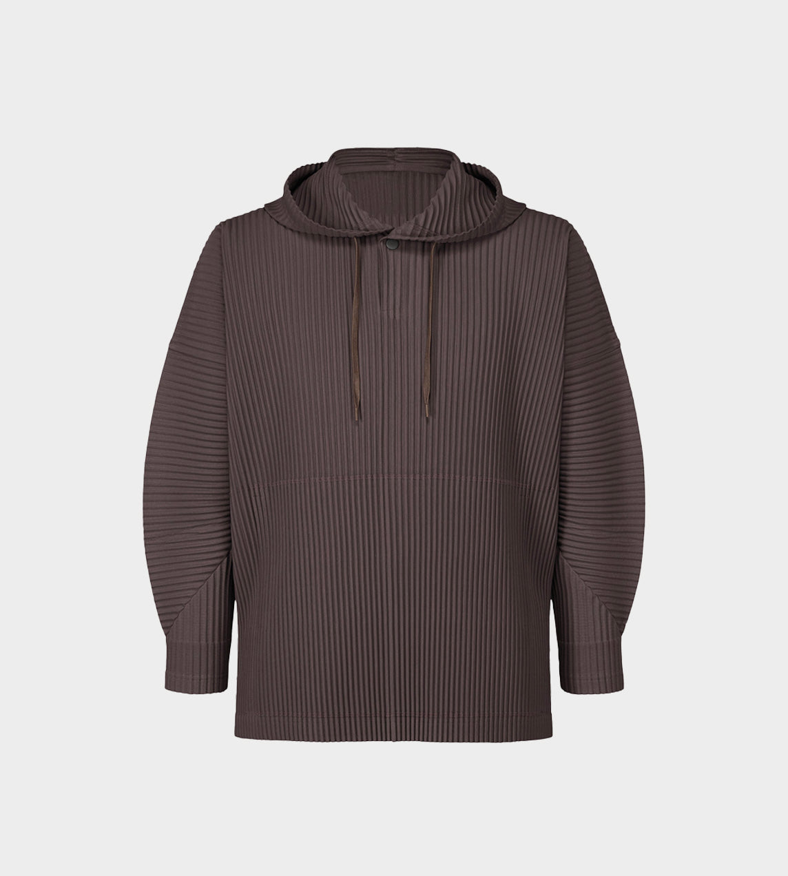 HOMME PLISSE ISSEY MIYAKE - Pleated MC Hoodie Plum Violet