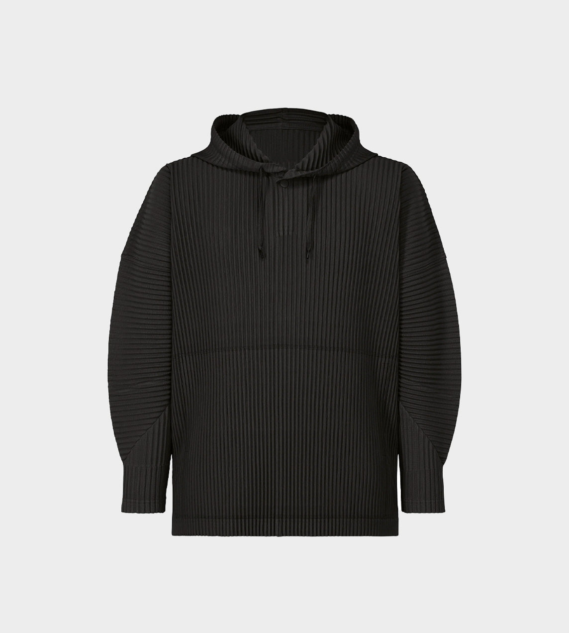 Homme Plisse Issey Miyake - Pleated Hoodie Black