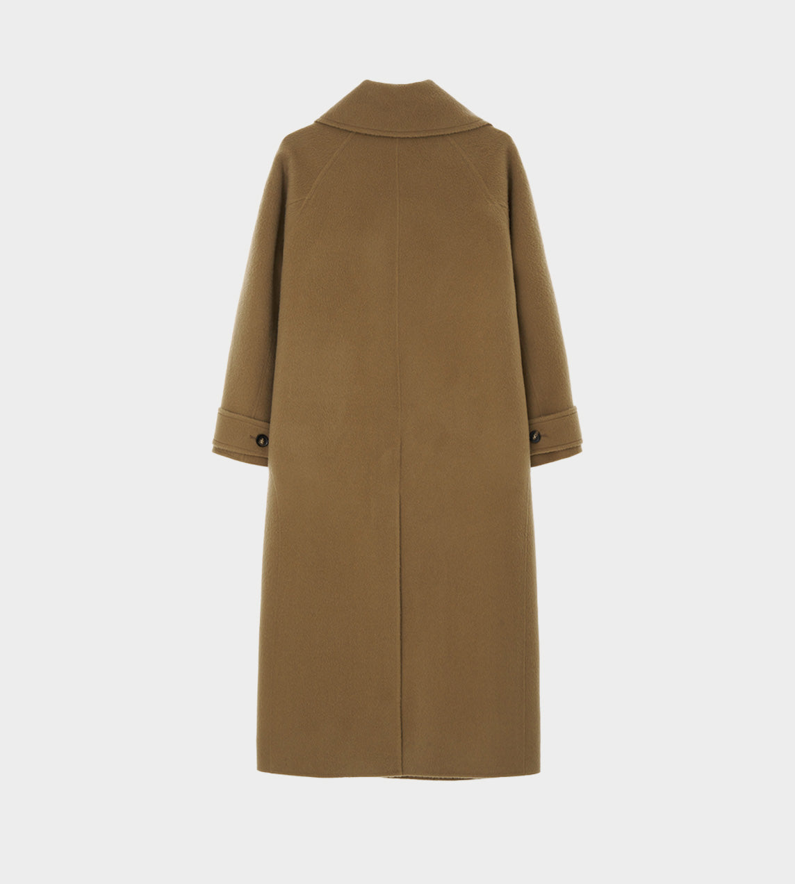 KIMHEKIM - Alpaca Fringe Scarf Long Coat