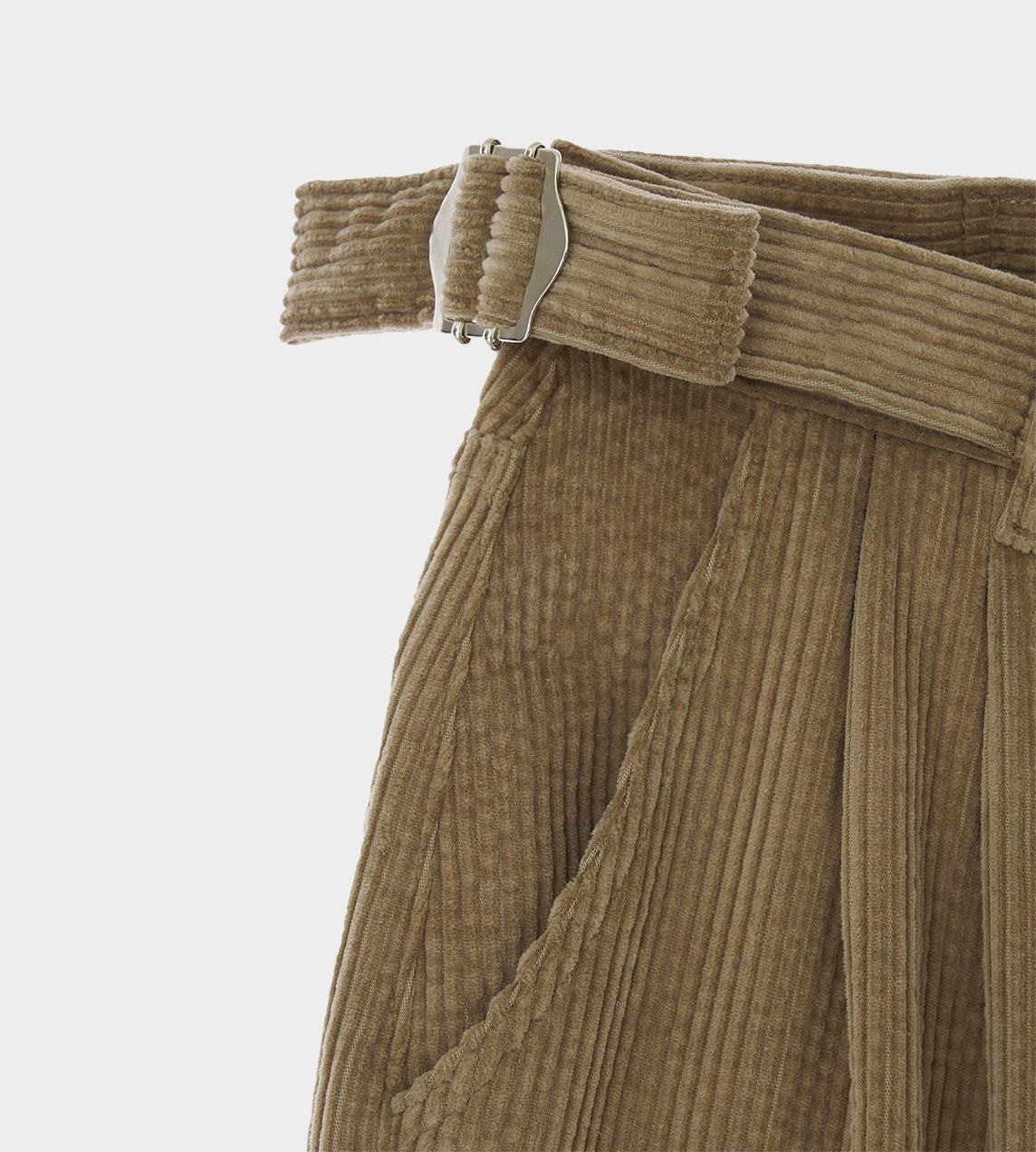 KIMHEKIM - Two Pocket Corduroy Wide Pants