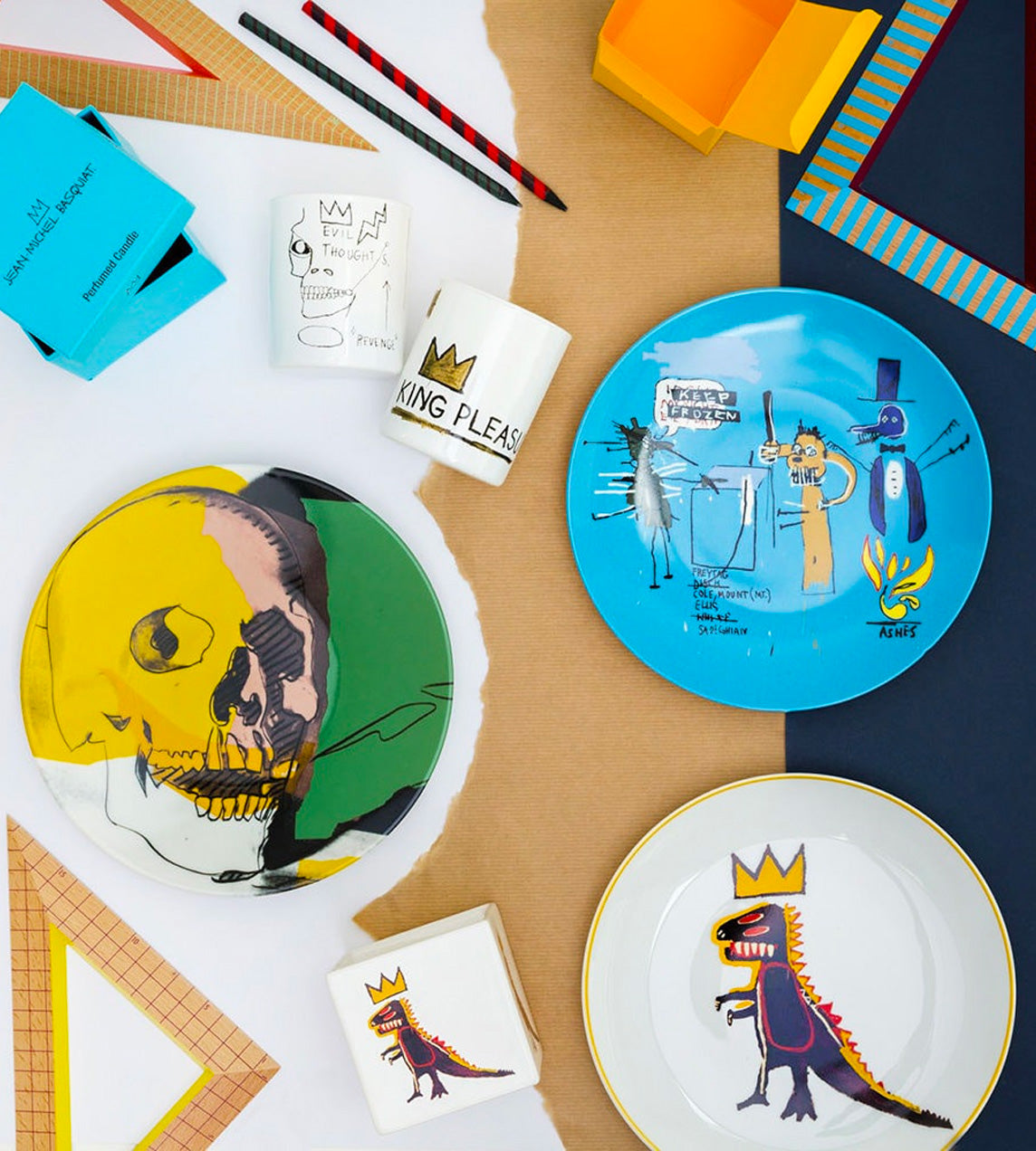 Ligne Blanche -Basquiat - King Pleasure Candle