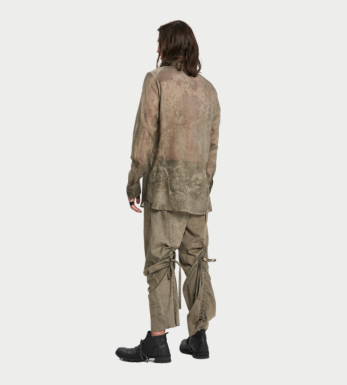 Masnada - Camicia Granite Shirt Stone