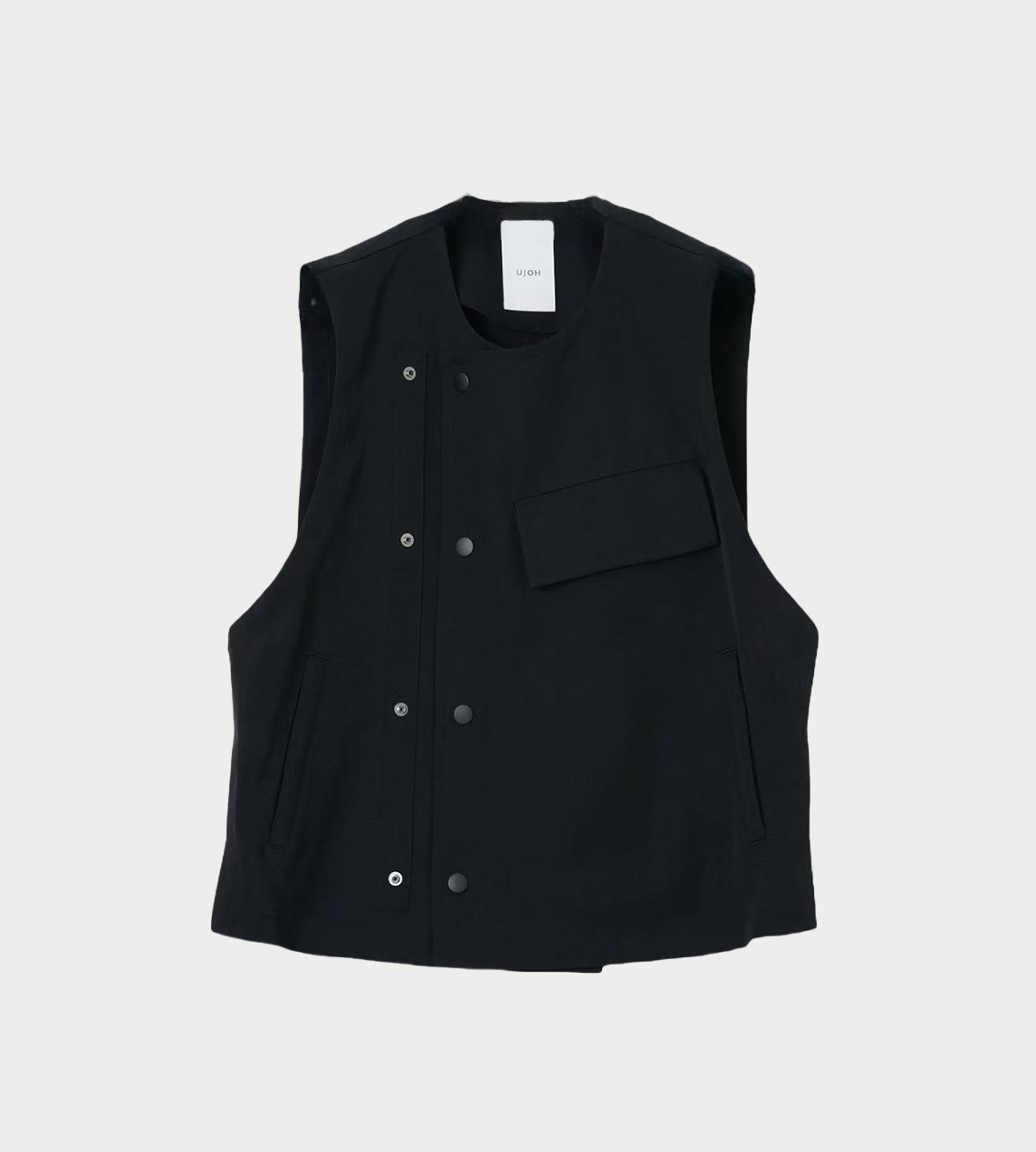 UJOH - Double Front Vest Black