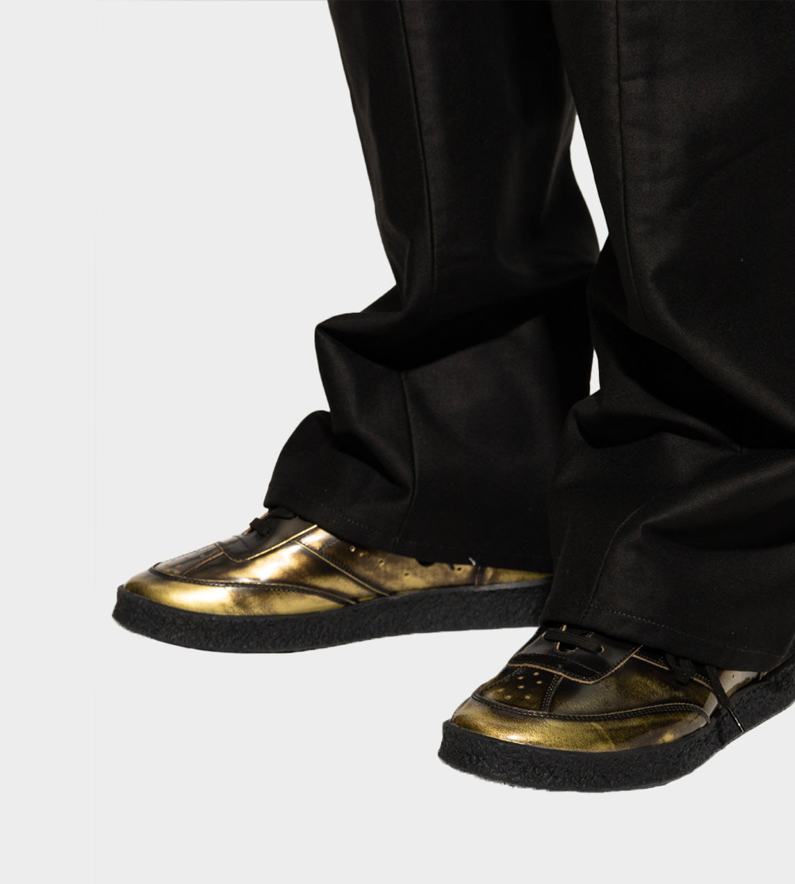 MM6 Maison Margiela - Vintage Gold 6 court sneaker