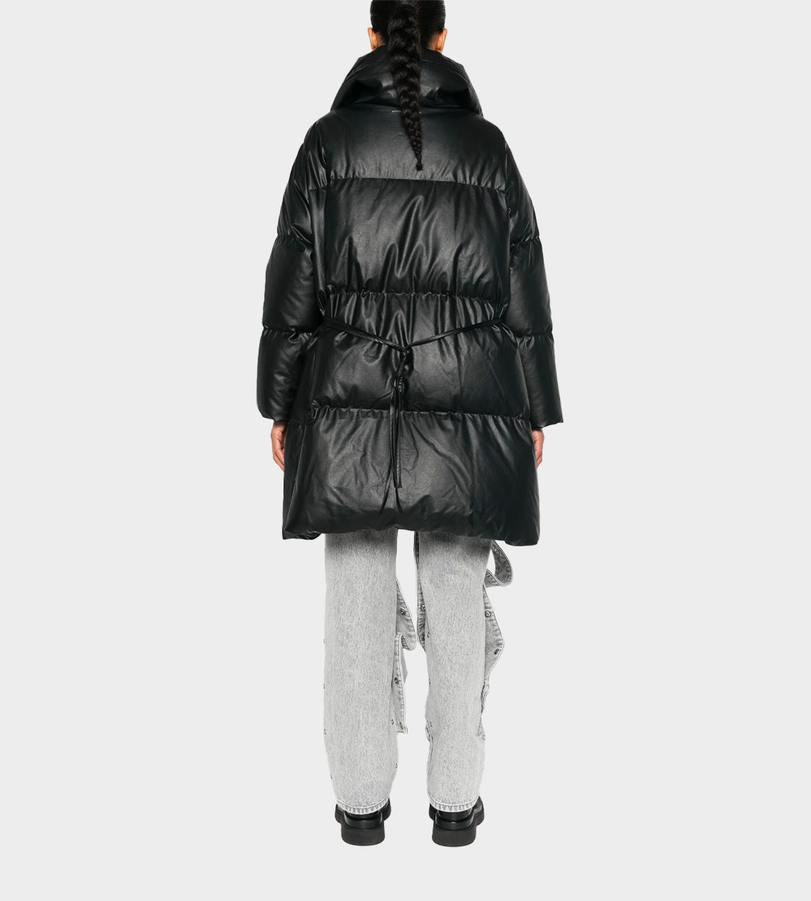 MM6 Maison Margiela - Signature Puffed Parka Black