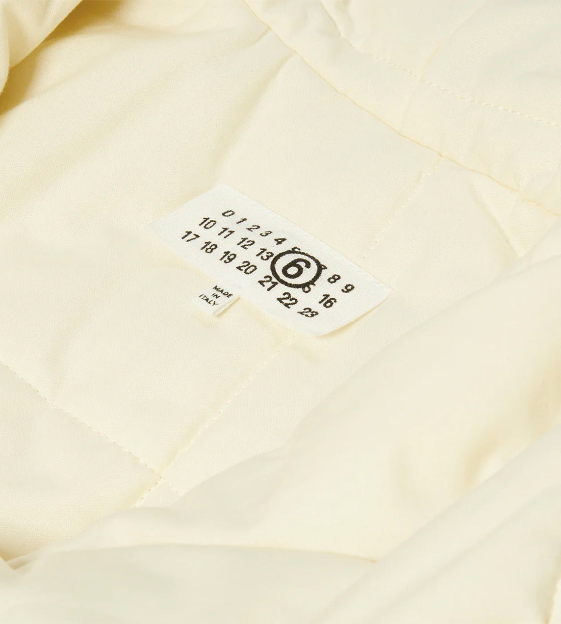 MM6 Maison Margiela - Padded Wrap Coat White