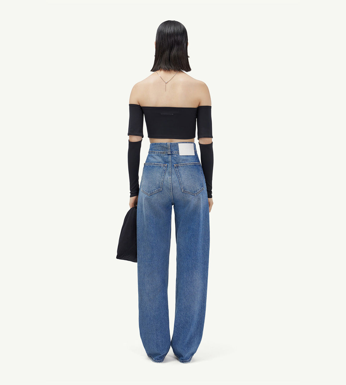 MM6 Maison Margiela - High Waist Baggy Jeans