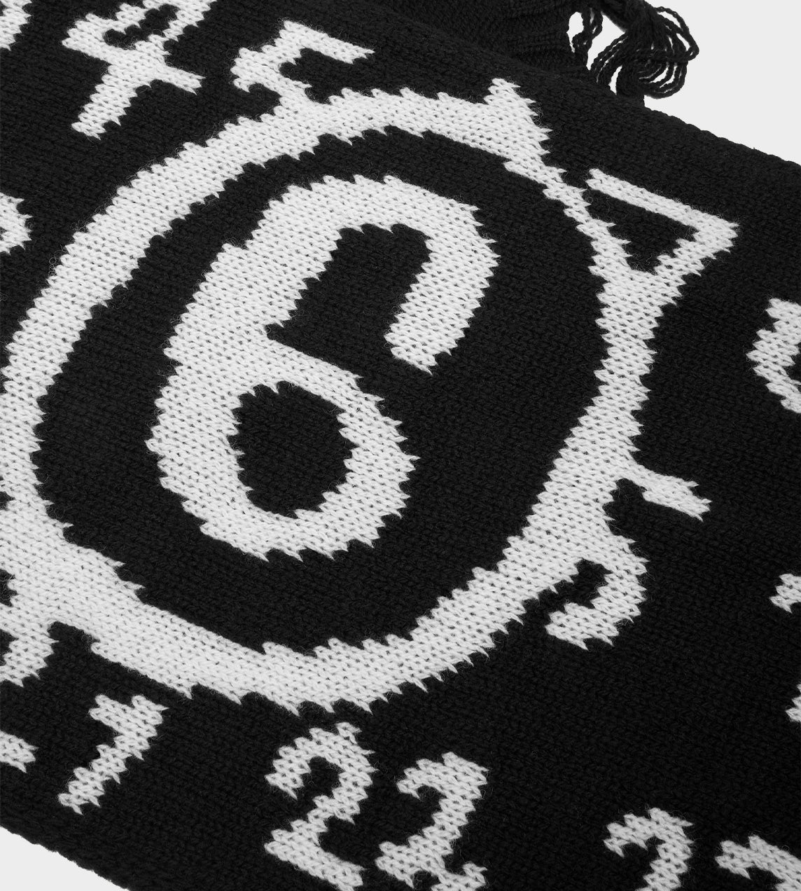 MM6 Maison Margiela - Logo Scarf Black