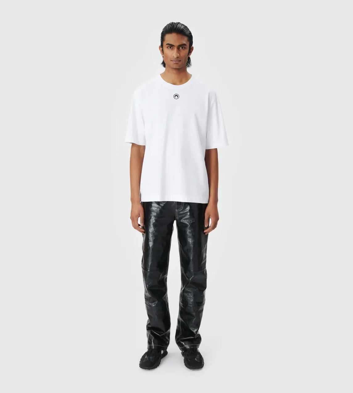 Marine Serre - Organic Cotton T-Shirt White