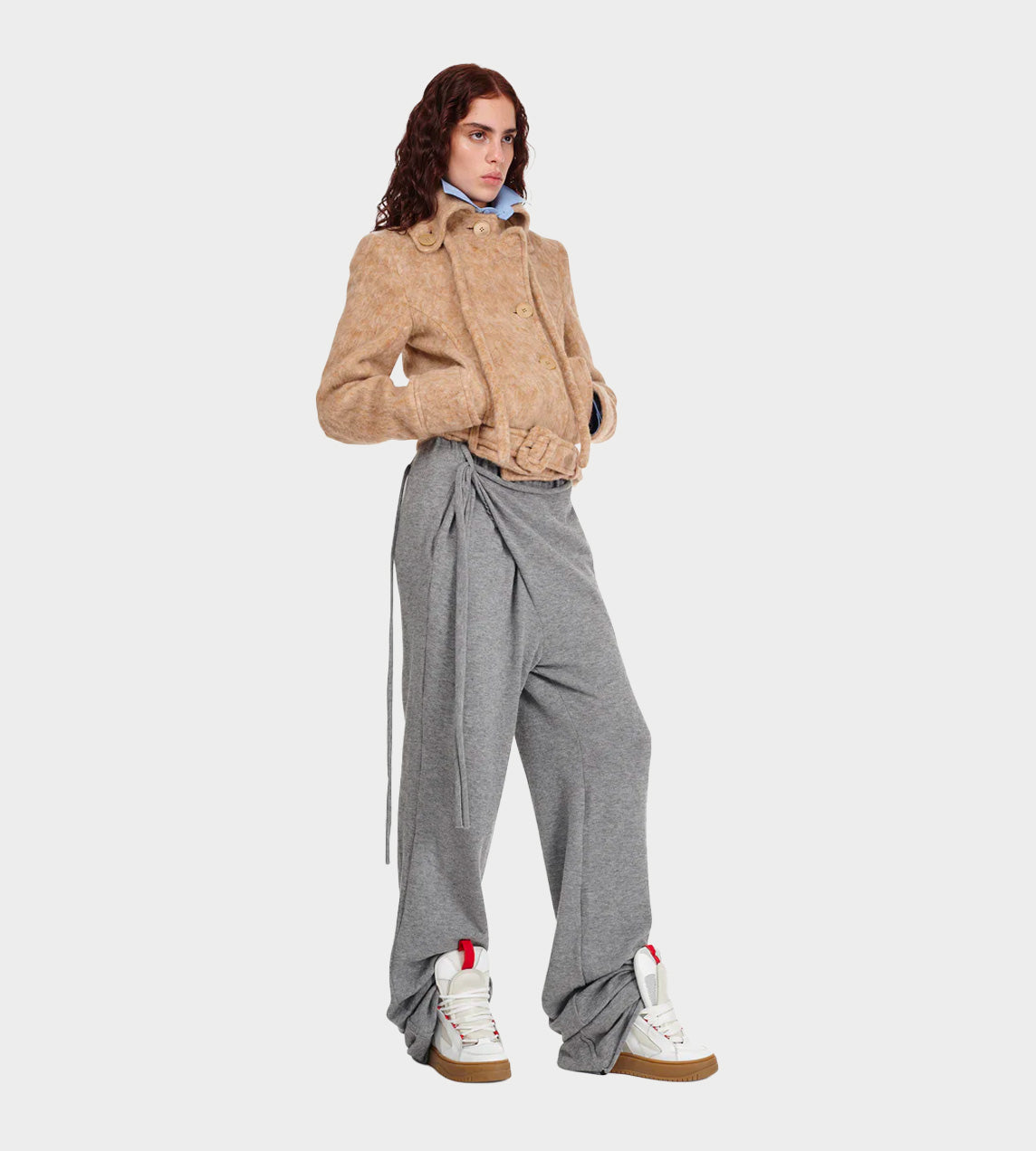 OTTOLINGER - High collar jacket Beige