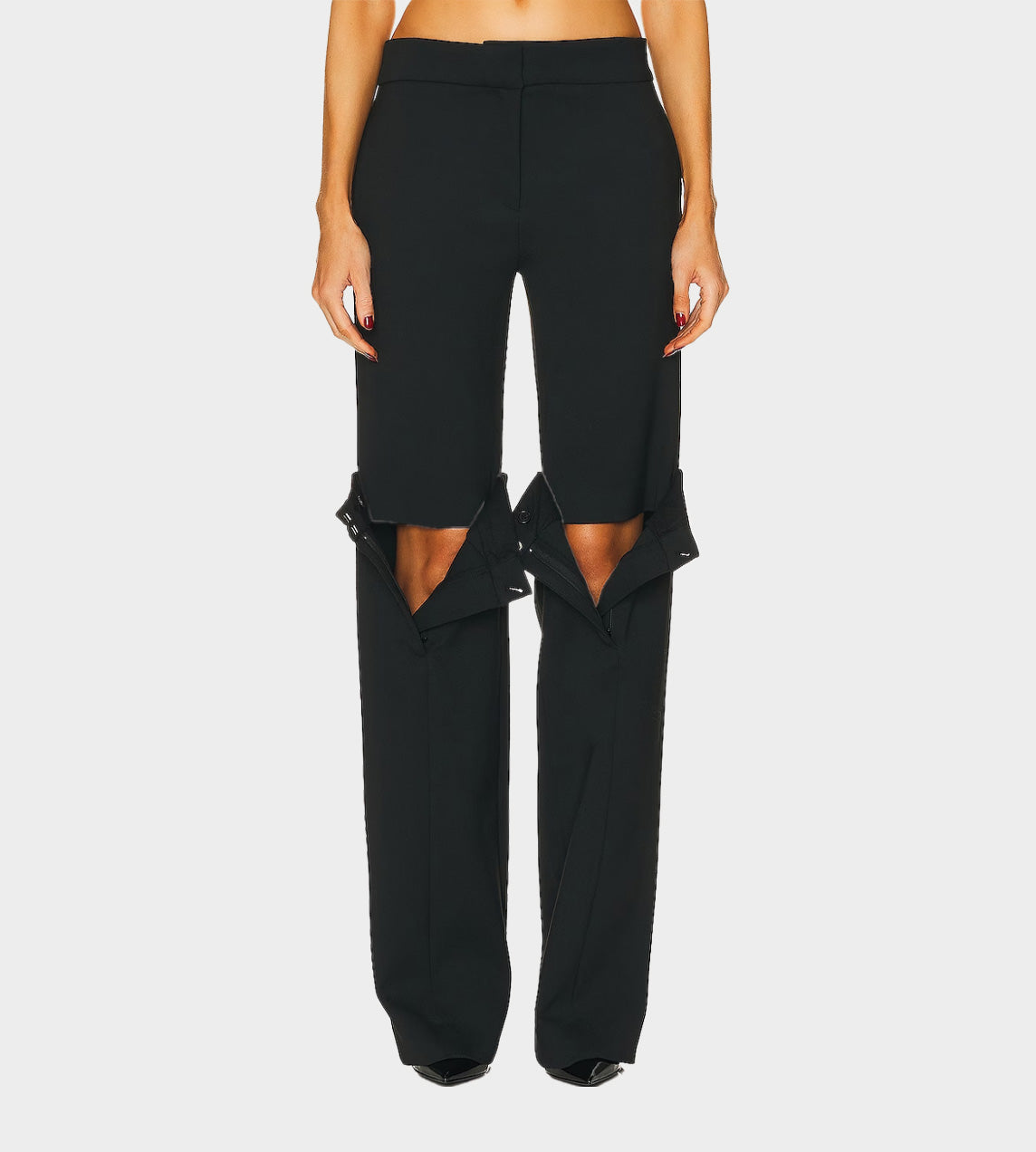 Coperni - Open Knee Tailored Trousers Black