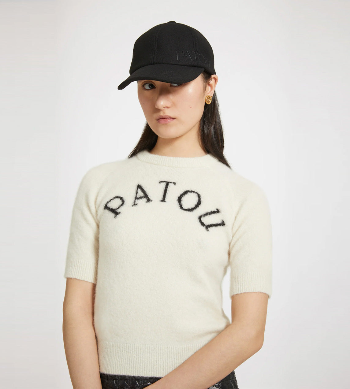 Patou - Alpaca Logo S/S Sweater