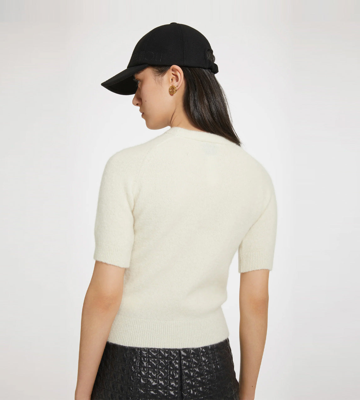 Patou - Alpaca Logo S/S Sweater