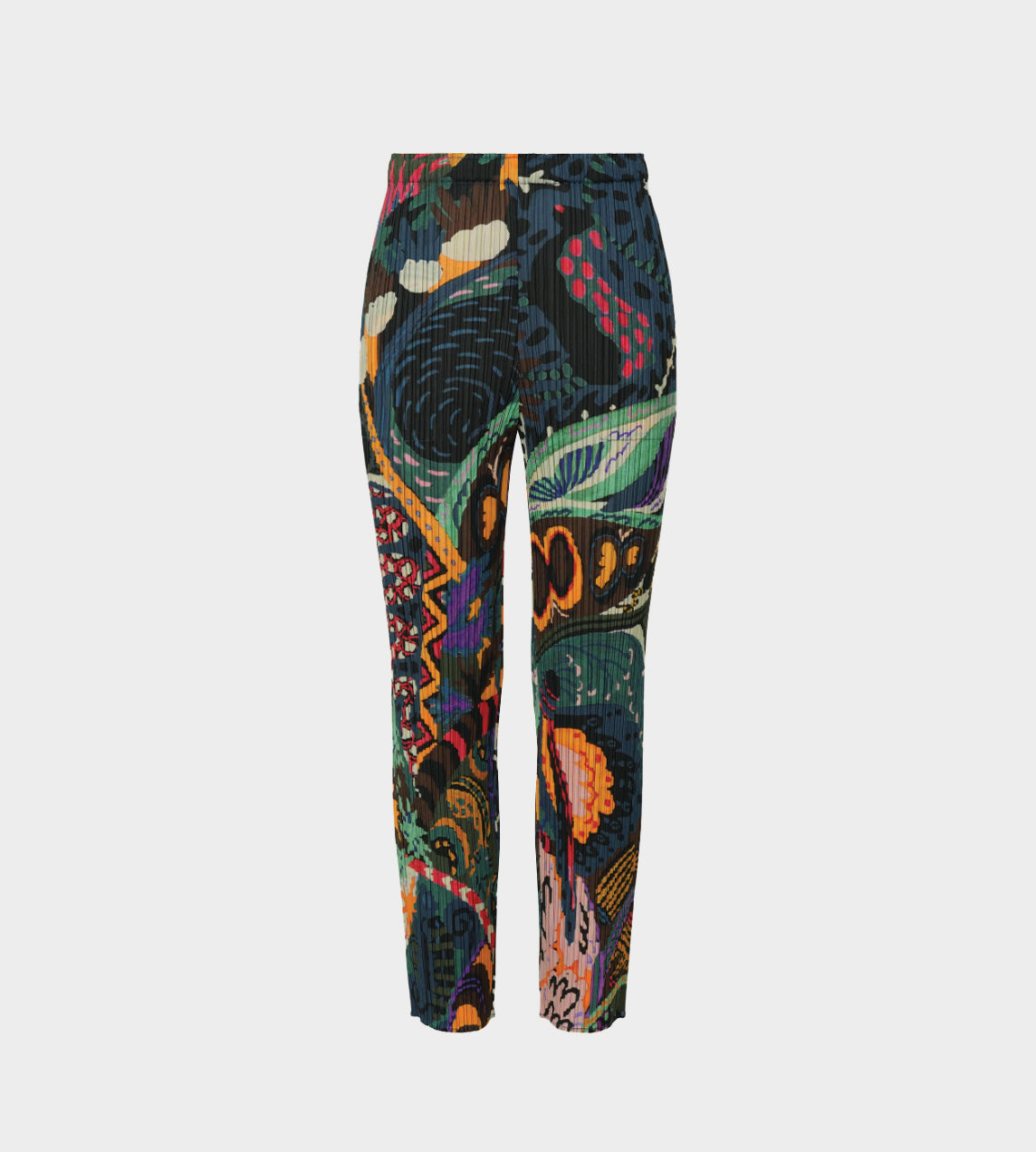 Pleats Please Issey Miyake - Snowrunner Printed Pants Dark Print