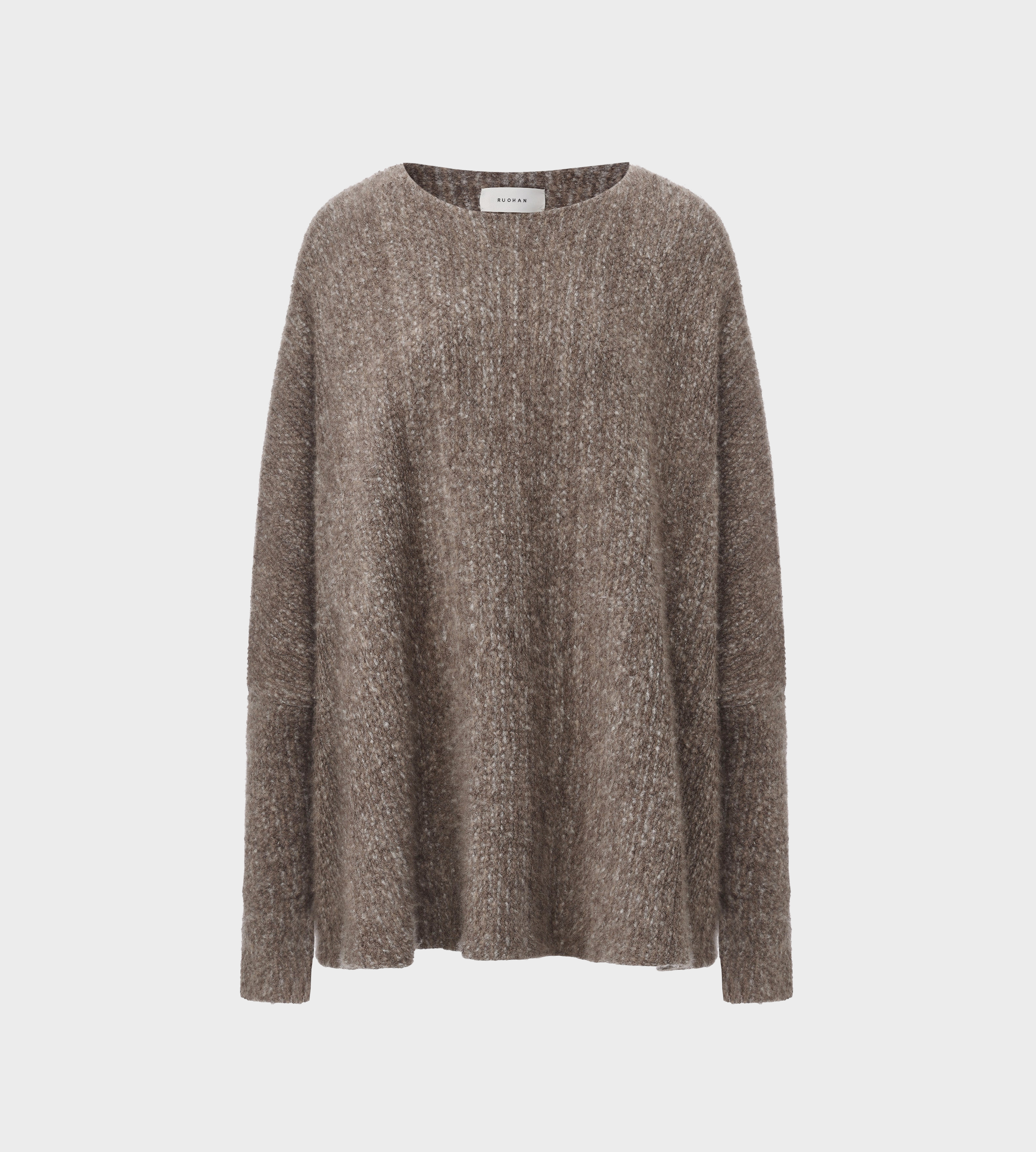 RUOHAN - Pago Top Taupe Melange