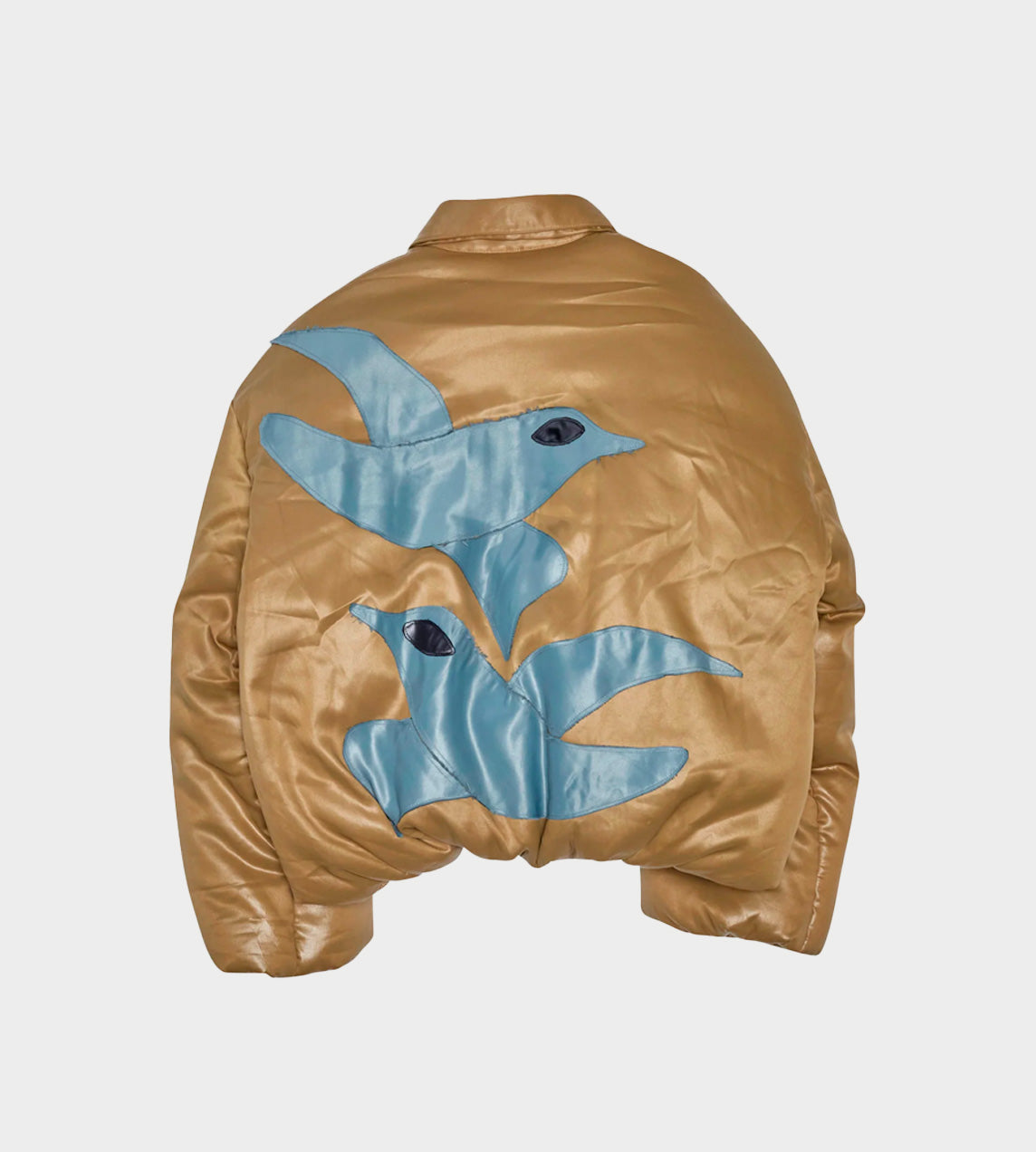 Song For The Mute - Unisex Puffer Jacket Caramel