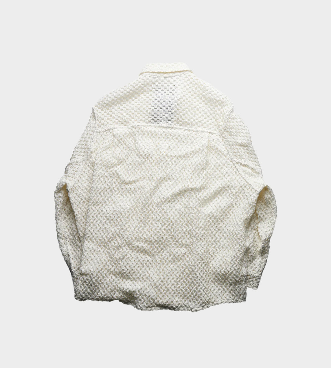 Basketweave Painters Jacket White