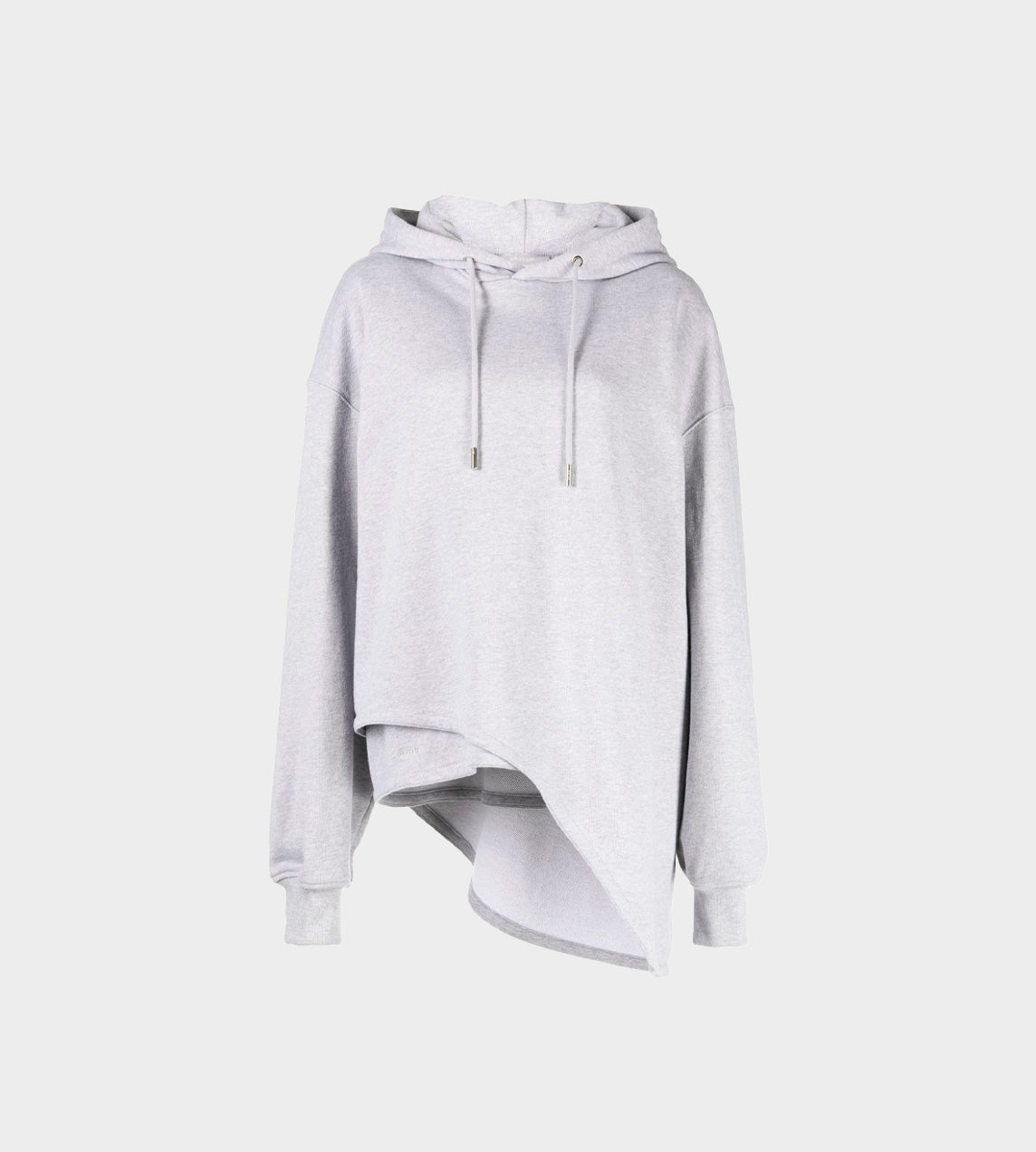 System Studios - Unbalanced Hooded Sweatshirt Grey