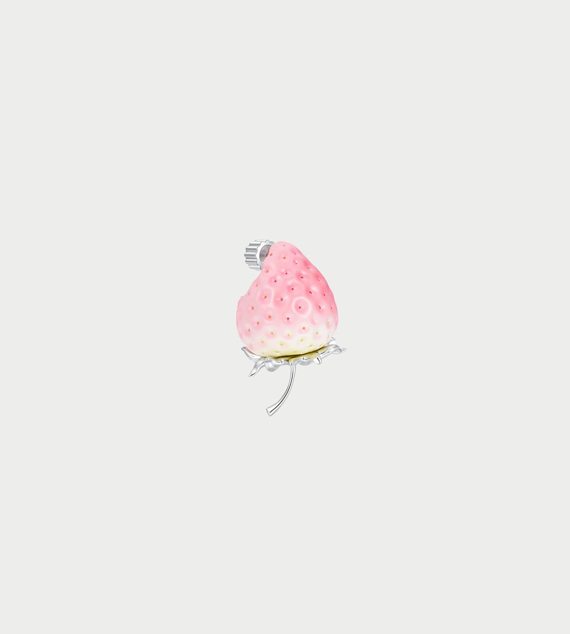 Strawberry Earring Pink
