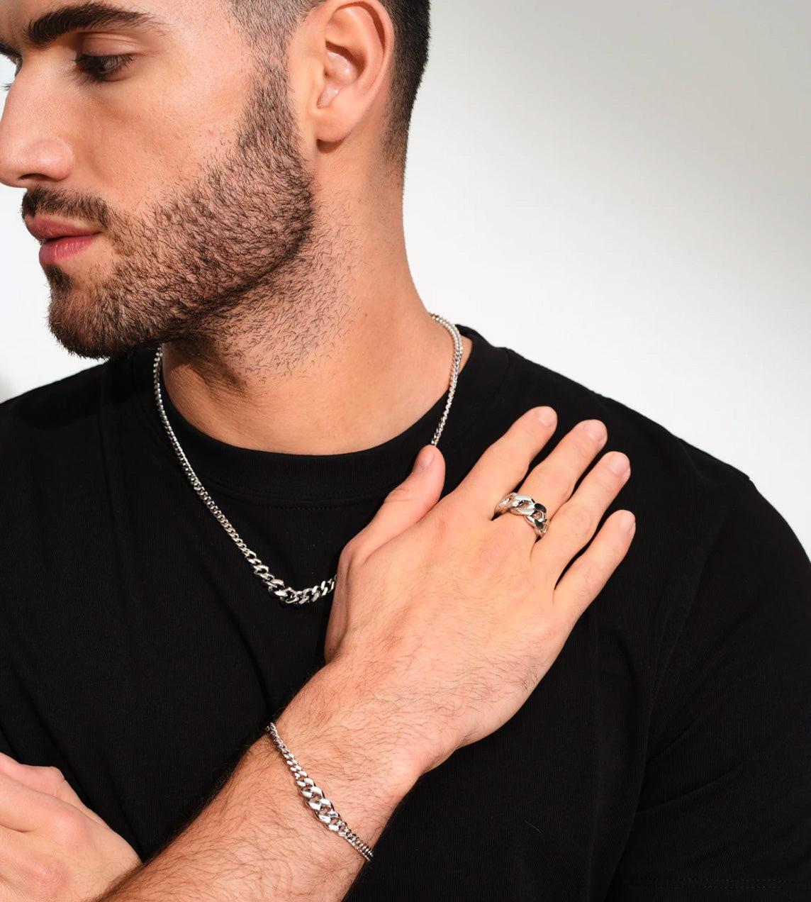 Tom Wood - Dean Ring Silver